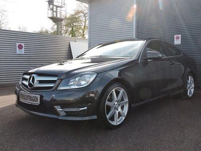 Gebraucht Mercedes C180 AMG line 156 PS (114 kW) 2014 Schwarz Coupé