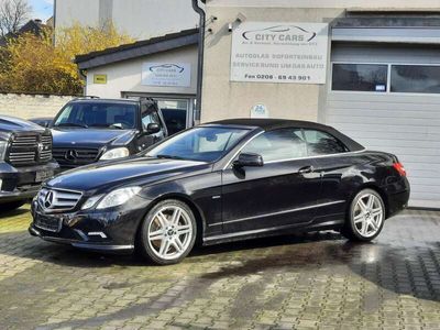 gebraucht Mercedes E250 CDI DPF Cabrio BlueEFFICIENCY Avantgarde AMG-Paket