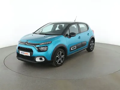 Gebraucht Citroën C3 Feel 82 PS (60 kW) 2020 Blau Kleinwagen