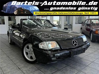 Usata Mercedes SL500 306 CV (225 kW) 2000 Nero Cabrio