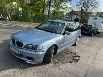 Gebraucht BMW 316 Sport Line 116 PS (85 kW) 2005 Silber Kombi