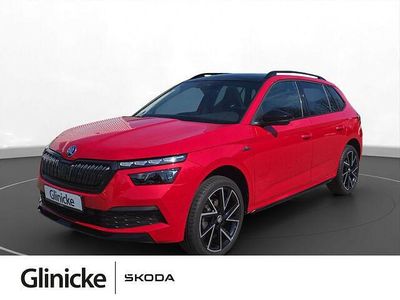 Gebraucht Skoda Kamiq Monte Carlo 110 PS (80 kW) 2021 Velvet rot metallic met. SUV