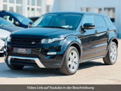 Gebraucht Land Rover Range Rover evoque Dynamic 190 PS (139 kW) 2013 Schwarz SUV