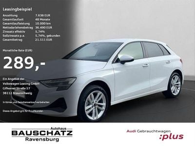 Gebraucht Audi A3 Ambiente 150 PS (110 kW) 2025 Arkonaweiß Limousine