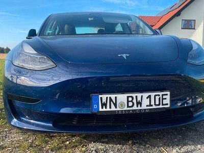 Gebraucht Tesla Model 3 Standard Range 208 kW (283 PS) 2022 Blau Limousine