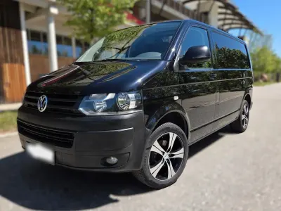 Usata VW Transporter 140 CV (102 kW) 2013 Nero Furgone