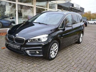 Gebraucht BMW 218 Gran Tourer Luxury Line 136 PS (100 kW) 2016 Black sapphire metallic Van / Kleinbus
