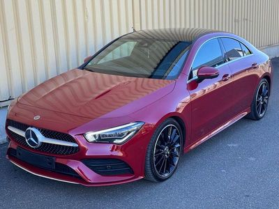 Usata Mercedes CLA220 AMG 190 CV (139 kW) 2020 Rosso Berlina