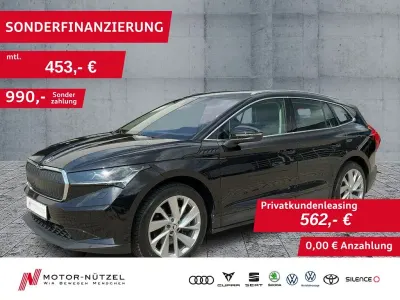 Gebraucht Skoda Enyaq iV 150 kW (204 PS) 2022 Schwarzmagic perleffekt SUV