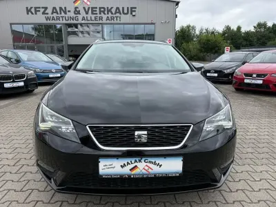 Gebraucht Seat Leon ST CONNECT 110 PS (80 kW) 2016 Schwarz Kombi