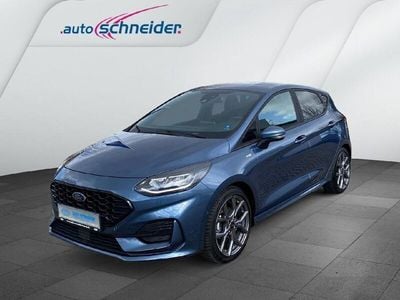 Gebraucht Ford Fiesta ST-Line 101 PS (74 kW) 2023 Chromablau metallic Kleinwagen