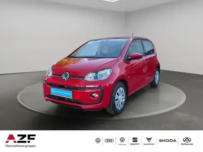 Second-hand VW up! move up! 65 CP (47 kW) 2022 Roșu Hatchback