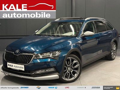 Lavablau metallic Gebraucht 2022 Skoda Superb Scout 4x4 Kombi | 33.970 € (Etwas zu teuer)