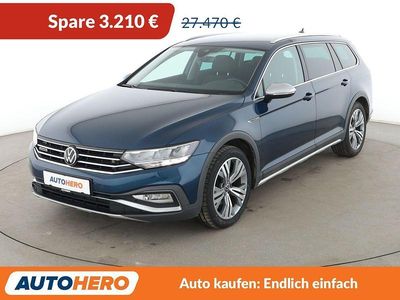 Usata VW Passat Alltrack 200 CV (147 kW) 2020 Blu Station wagon