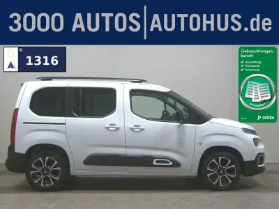 Gebraucht Citroën e-Berlingo PureTech 131 PS (96 kW) 2023 Lackierung weiss icy/typ ausse Van / Kleinbus