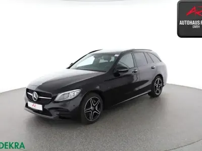 Brugt Mercedes C300e AMG 320 HK (235 kW) 2021 Sort Stationcar