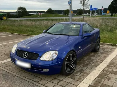 Używany Mercedes SLK230 197 KM (144 kW) 1998 Niebieski Kabriolet