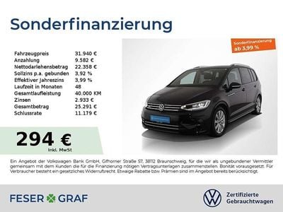 Gebraucht VW Touran R-line 150 PS (110 kW) 2025 Grenadillschwarz metallic Van / Kleinbus