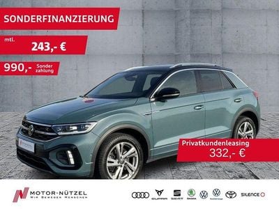 Gebraucht VW T-Roc R-line 150 PS (110 kW) 2023 Petroleum blue metallic SUV