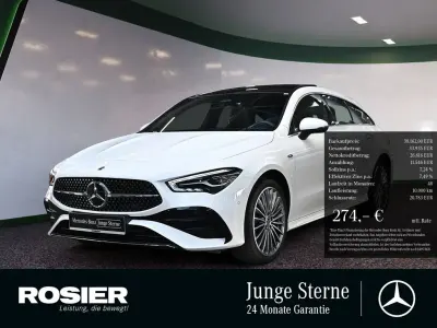 Gebraucht Mercedes CLA250 AMG 163 PS (119 kW) 2025 Weiss / polarweiß Limousine