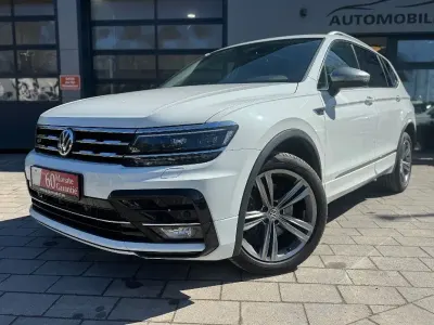 Gebraucht VW Tiguan Allspace Highline 200 PS (147 kW) 2021 Pure white SUV