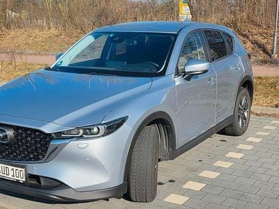 Gebraucht Mazda CX-5 Exclusive-Line 165 PS (121 kW) 2022 Grau SUV