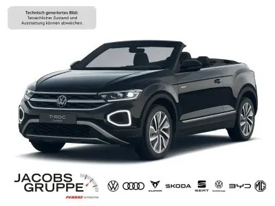 Neu VW T-Roc Cabriolet R-line 110 PS (80 kW) 2026 Schwarz Cabrio