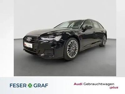 Brillantschwarz Gebraucht 2022 Audi A6 Ambiente Kombi | 34.480 € (Etwas zu teuer)