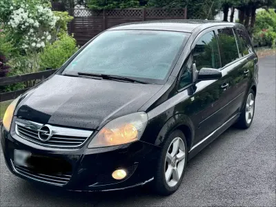 Gebraucht Opel Zafira 125 PS (91 kW) 2010 Schwarz Van / Kleinbus