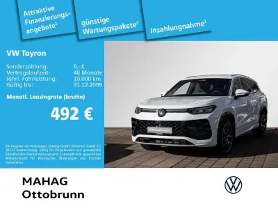 Brugt VW Tayron R-line 193 HK (141 kW) 2025 Hvid SUV