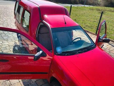 Gebraucht VW Caddy 60 PS (44 kW) 1996 Rot Van / Kleinbus