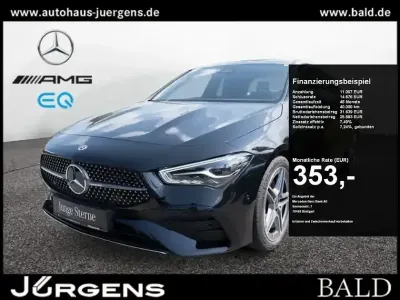 Gebraucht Mercedes CLA200 AMG 163 PS (119 kW) 2025 Schwarz metalliclack kosmossch Coupé
