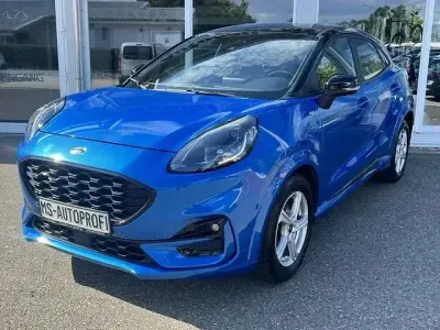 Gebraucht Ford Puma ST-Line X 125 PS (91 kW) 2020 Blau SUV