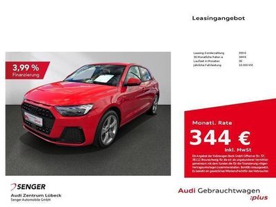 Gebraucht Audi A1 Sportback Advanced Plus 95 PS (69 kW) 2023 Progressivrot metallic Kleinwagen