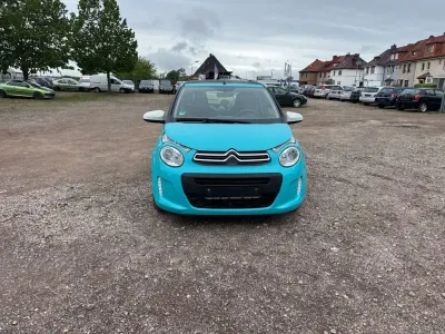 Brugt Citroën C1 SELECTION 82 HK (60 kW) 2015 Blå Hatchback