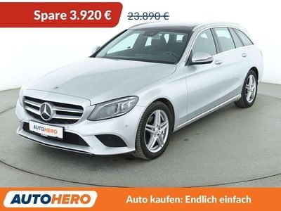Usata Mercedes C220 Avantgarde 194 CV (142 kW) 2018 Argento Berlina