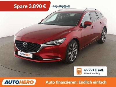 Gebraucht Mazda 6 Sports-Line 165 PS (121 kW) 2019 Rot Kombi
