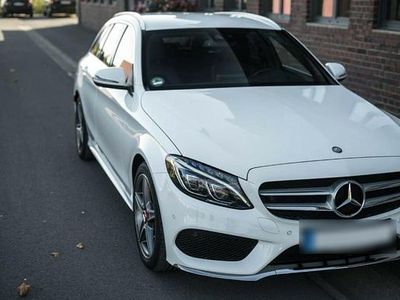 Second-hand Mercedes C250 AMG line 211 CP (155 kW) 2015 Alb Break
