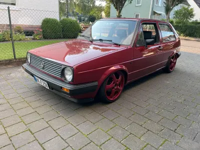 Używany VW Golf II 53 KM (38 kW) 1986 Czerwony Hatchback