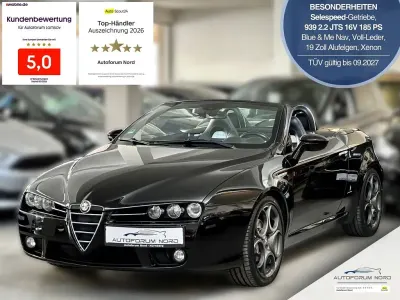 Gebraucht Alfa Romeo Spider 185 PS (136 kW) 2009 Schwarz Cabrio