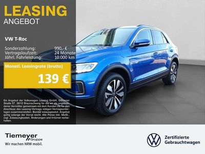 Gebraucht VW T-Roc Move 116 PS (85 kW) 2024 Blau SUV