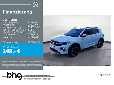 Gebraucht VW T-Cross R-line 150 PS (110 kW) 2025 Pure white SUV