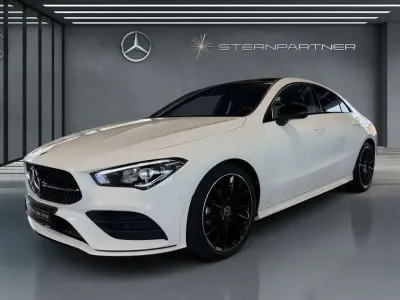 Brugt Mercedes CLA220 AMG 190 HK (139 kW) 2023 Hvid Sedan