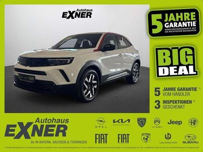 Gebraucht Opel Mokka GS Line 101 PS (74 kW) 2023 Jade weiß/spiegel schwarz lackiert SUV