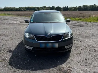 Gebraucht Skoda Rapid Joy 110 PS (80 kW) 2016 Grau Kleinwagen