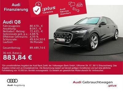 Gebraucht Audi Q8 Ambiente 394 PS (289 kW) 2024 Mythosschwarz metallic SUV