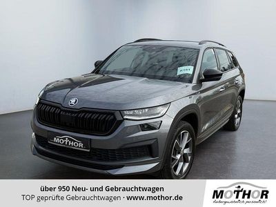 Graphitegrau Gebraucht 2022 Skoda Kodiaq SportLine SUV | 32.641 € (Fairer Preis)