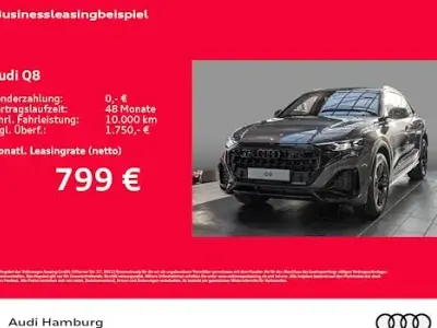 Neu Audi Q8 Sport 286 PS (210 kW) 2025 Grau SUV