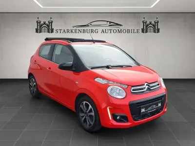 Second-hand Citroën C1 Shine 82 CP (60 kW) 2015 Roșu Hatchback