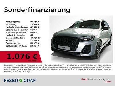 Satellitsilber metallic Gebraucht 2025 Audi Q7 S-Line SUV | 90.880 € (Teuer)